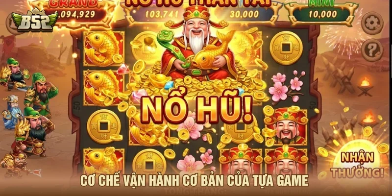 Cơ chế vận hành của trò chơi nổ hũ thần tài