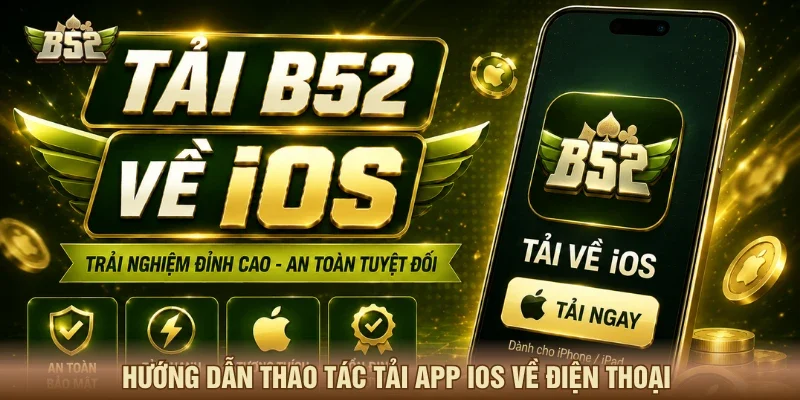 Hướng dẫn thao tác tải app iOS về điện thoại đặt cược