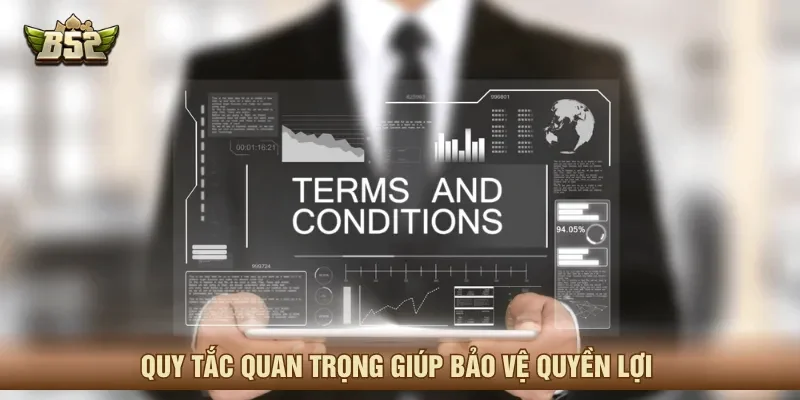 Lưu ý tuân thủ điều khoản và điều kiện dễ dàng