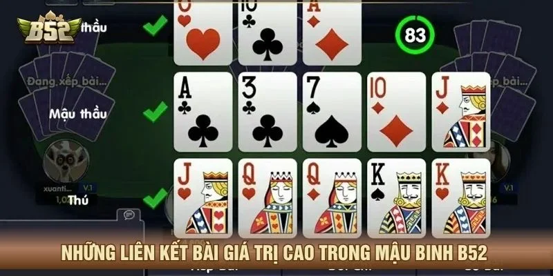 Những liên kết bài giá trị cao trong Mậu Binh B52