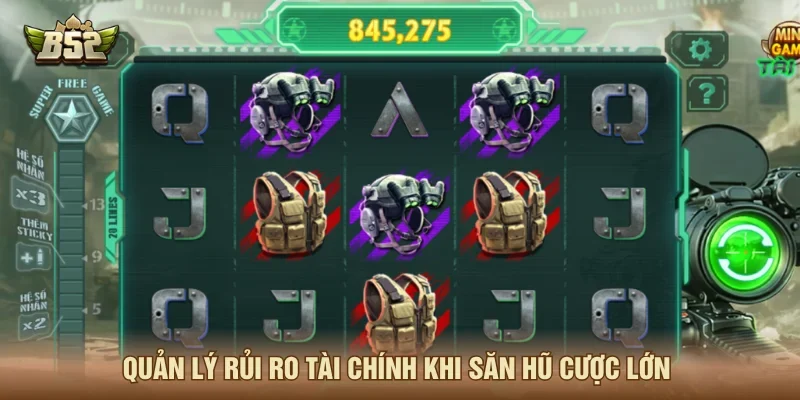 Tip quản lý tài chính khi chơi nổ hũ không hao hụt